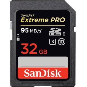 مموریSanDisk-32GB-Extreme-Pro-UHS-I-SDHC-U3-95MB-s